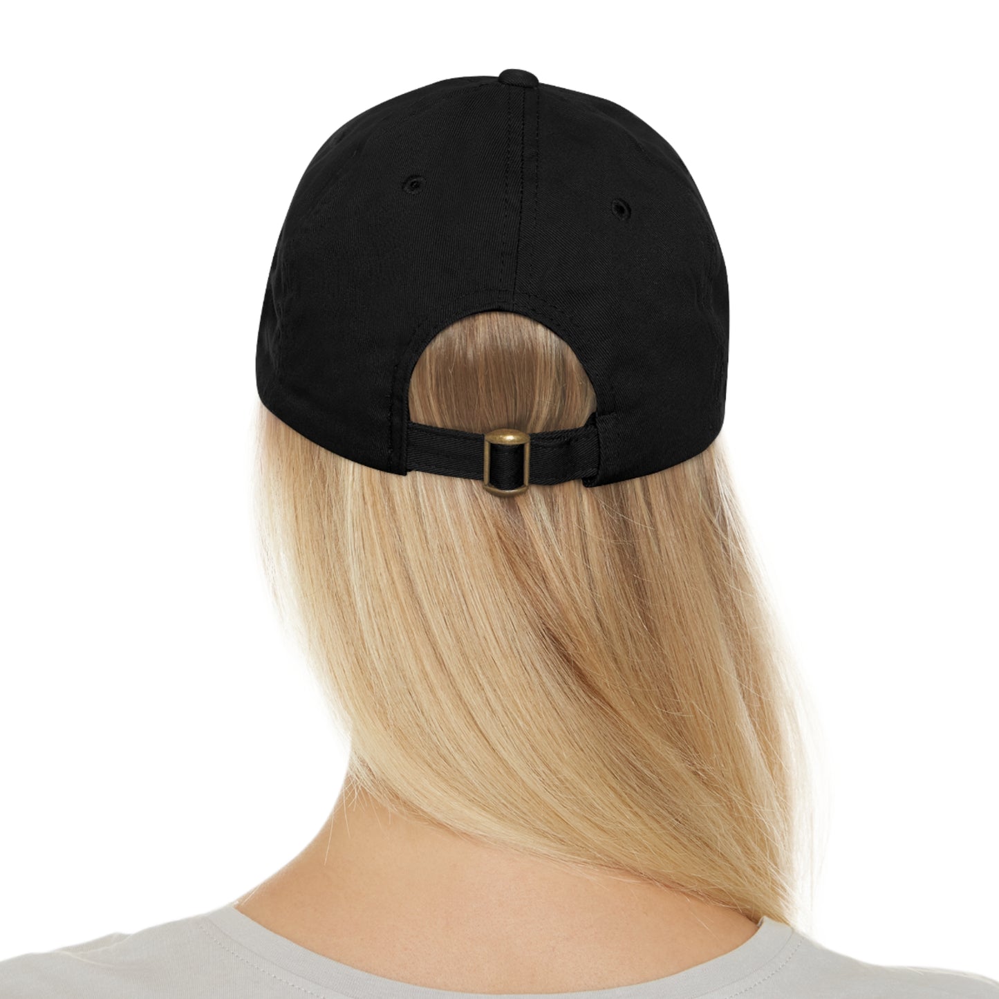 Hat with Leather Patch