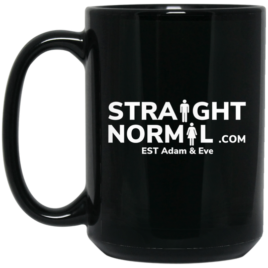 15 oz. Black Mug